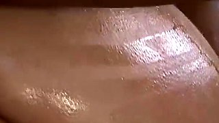 Big Ass Oiled Ebony Chick Is Getting Fucked by Huge Black Rod