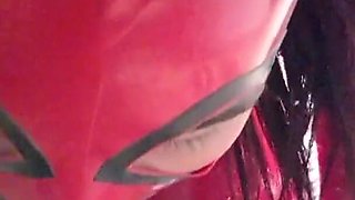 MILF Perfect Blowjob with Cum Swallowing Close up
