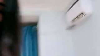 Stacked brunette goes solo toys and masturbation
