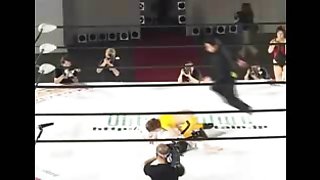 Japanese Wrestling Show With Fisting