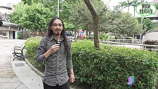 Cuckold Challenge for 100,000 Yuan Prize with Slutty Girlfriend Bad Bad
