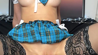6.september.2025 Big Video: Hotkinkyjo in School Costume Anal Fisting, Huge Gape, Mrhankey Extreme Dildo in Ass & Prolapse