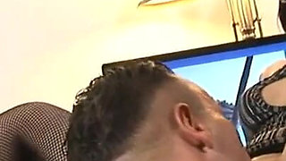 Sexy secretary brunette anally banged