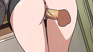 Naruto: Kunoichi Trainer - 18yo Virgin Blonde Young Babe Samui Gives Blowjob, Rides Her First Cock and Has Her First Anal Sex