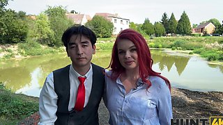 Stanley Johnson enjoys Miss Olivia's big natural tits