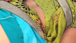 Komal’s Husband Fully Entered the Back of Mopping Lady