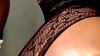 Hot Curvy Ebony Babe Sensual BBC Stroking
