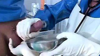 Femdom fetish handjob