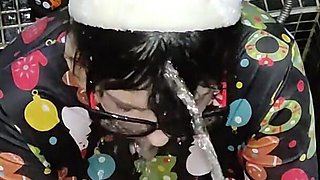 Pissing in My Slut Girlfriend's Mouth