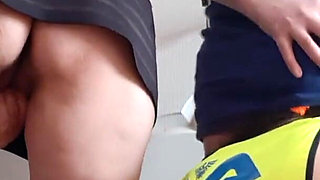 I Cum in a Police MILF's Mouth While Another One Masturbates Nearby