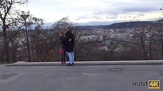 Hunt4k. angry guy witnesses whorey gf cheating on him with stranger