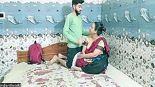 College Madam Student Hot Sex At Private Tuition Time!!