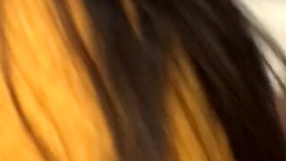 Big ass ebony slut gets fucked in the kitchen