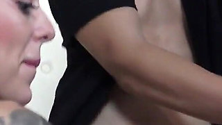 Cuckold Loser Admirer Is Trained to Suck Cock!