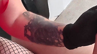 Urethral Sounding of Sex Slaves Cock Part 1