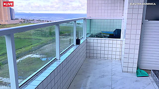 Big Ass on the Balcony