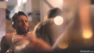 Hot romantic sex after a sensual massage went right