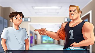 MissKitty2K’s summer saga with a French tutor gets steamy in the washroom