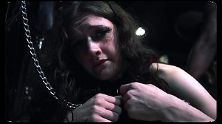 Petite Teen Snowbunny in Bondage Spanked by BBC Master