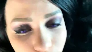 Wild Girl Brunette Solo Masturbation