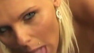 Blonde girl agrees to fuck in first time video # 2