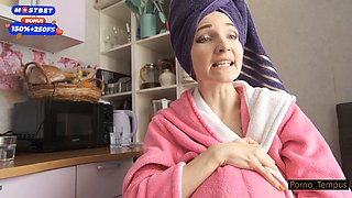 Red-haired Porno_Tempus gives an epic blowjob while cuckolding
