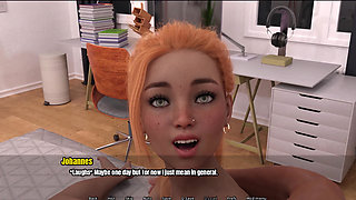 Grandmas house - having double cock tease and cumshots.