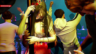 Lustful Motion Model: Curves on Fire - 3D Animation Hentai