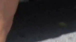 Milf brunette with pierced fake tits gets a wet facial