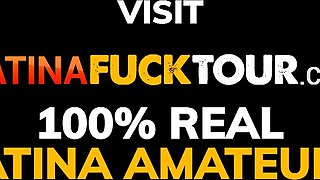 Real Amateur Latina Brunette Gets Her Ass Rough Fucked By American Producer!