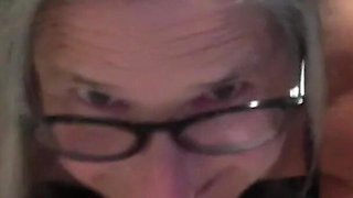 Hot MILF Gets Fucked Doggy Style Face Front Hubby Cums on Ass