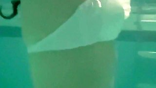 Sexy Girl Dancing Under the Water