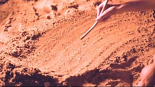 Hot teen takes an erotic bath