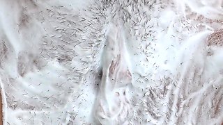 Hairy Pussy Shaving Close up! Intimate Haircut!