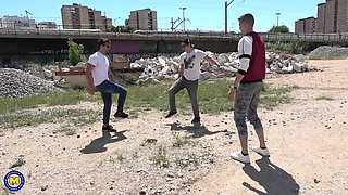 Mature Musa Libertina Gets Fucked by Four Toy Boys at Once