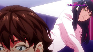 Final sex scene - Kanade rides Ryota's cock while Momoka swallows every last drop!