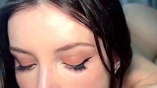 Mexicana blowjob with her big boobs