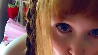 Amateur blonde teen girlfriend toyed and facialized