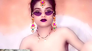 Jija sali video call sex showing boobs and Rosy pussy, tight pussy XXX video