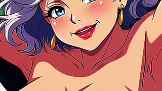 Cartoon Granny Animation Tits