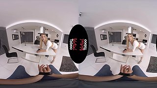 Alecia Fox VR Porn: Eat My Thong While Brother Fucks Me Strong - VirtualTaboo