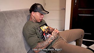 Latina MILF Fucks Her Stepbrother's Huge Cock Thinking It's Her Doll - Kylei Ellish