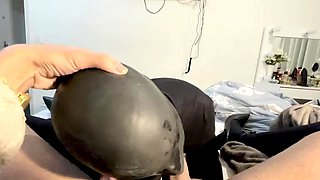 Beautiful amateur with big tits POV Blowjob