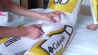 Cycle Suit Rub - Big Cock Handjob