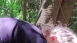 Wild Sex In The Woods With A Strange Man 100% Anal And Rough Destroyed By Deep Throat To The Extreme