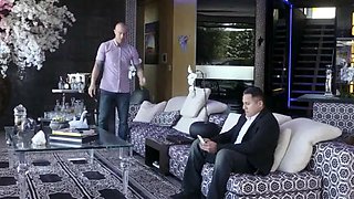 A cool dude fucks a skinny girl in a round ass in a doggy style pose: Doggy, Cowgirl  Big Tits Porn