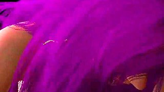 Bald Pussy Raver Dances While She Rides Your Cock and Gets Creampied