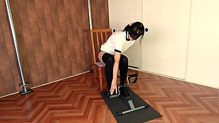 [unexpected Results!?] Dildo Insertion Pedaling Challenge
