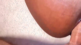 Interracial Double Cumshot in a Row. Anal Vaginal