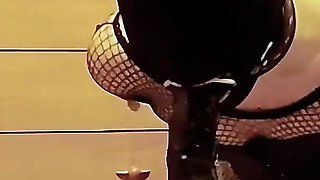 Cock Hole Is Open for Customers - Ring Gagged Cock Slut Rides Again